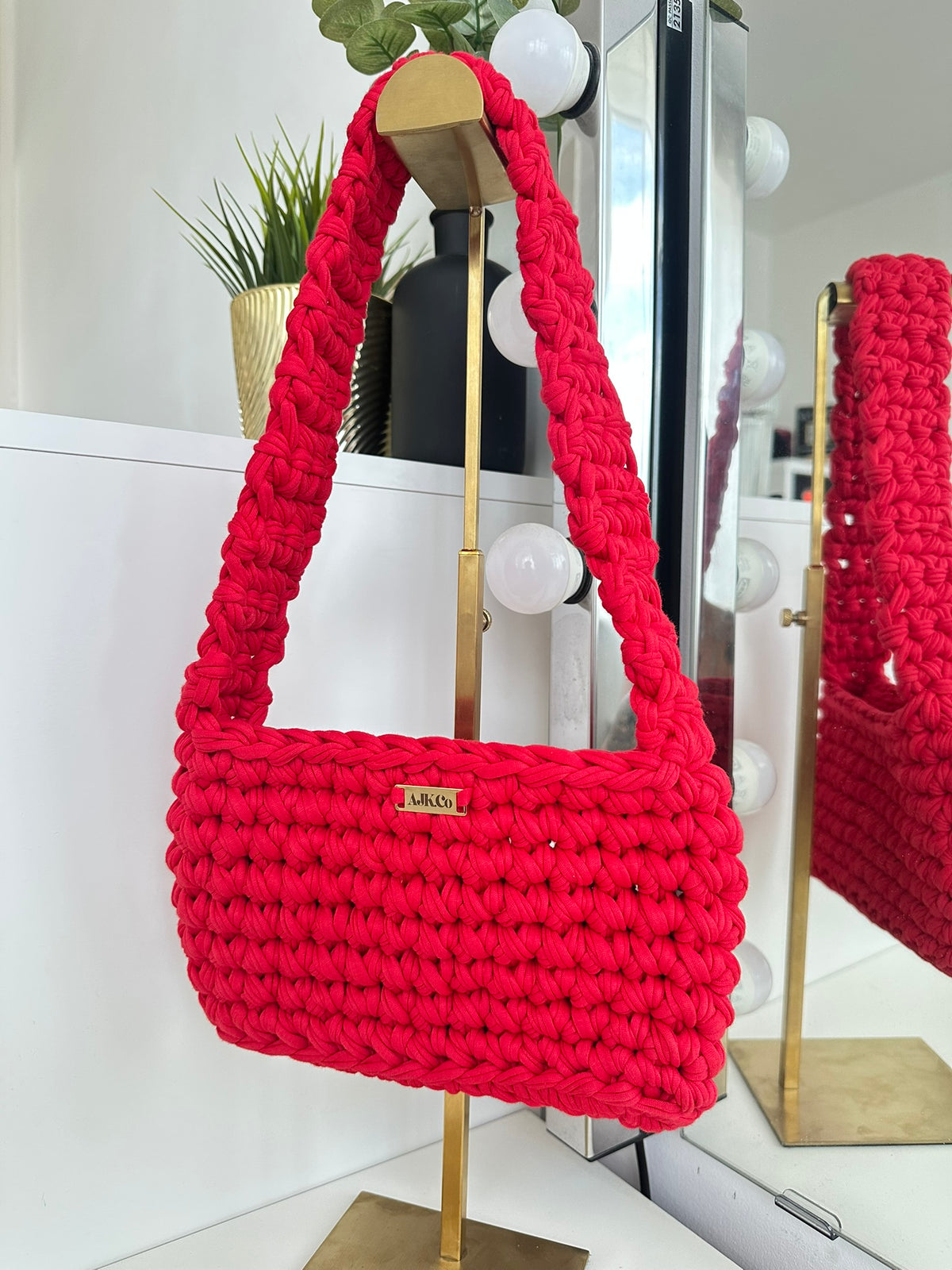 Red Shoulder Bag