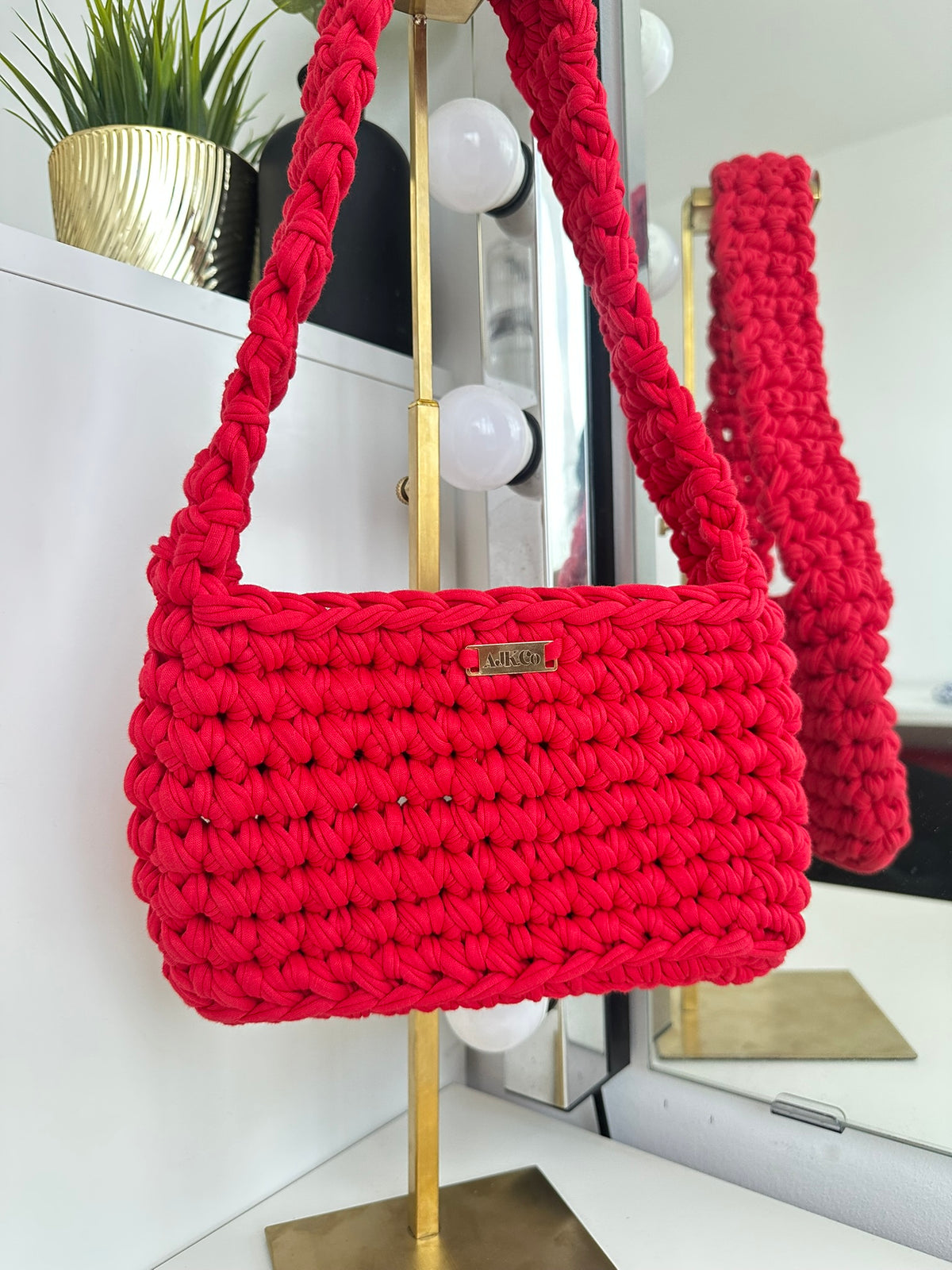 Red Shoulder Bag