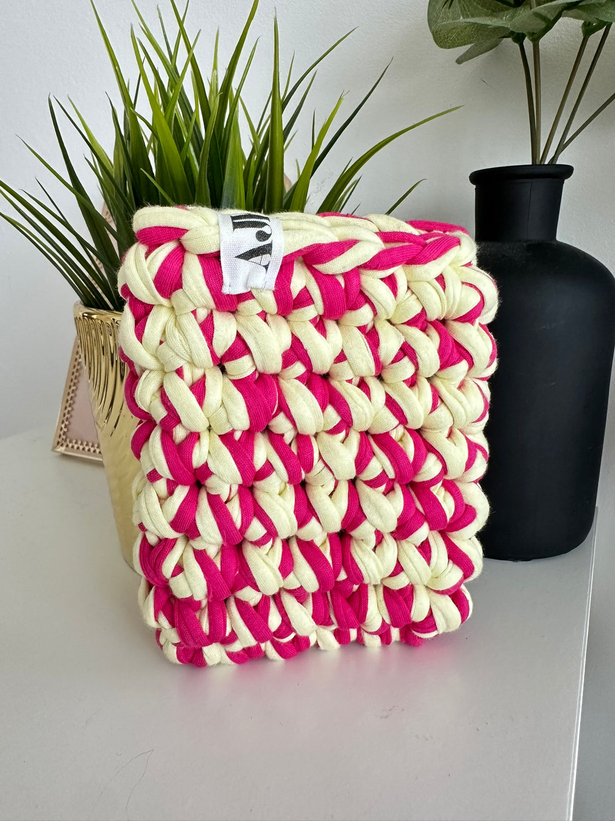 Pink and Yellow Passport Sleeve