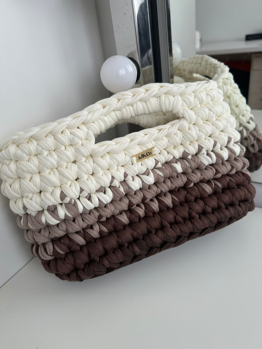 Gradient Bucket Bag