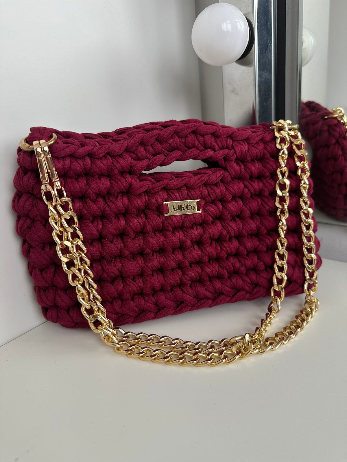 Burgundy Mini Bag