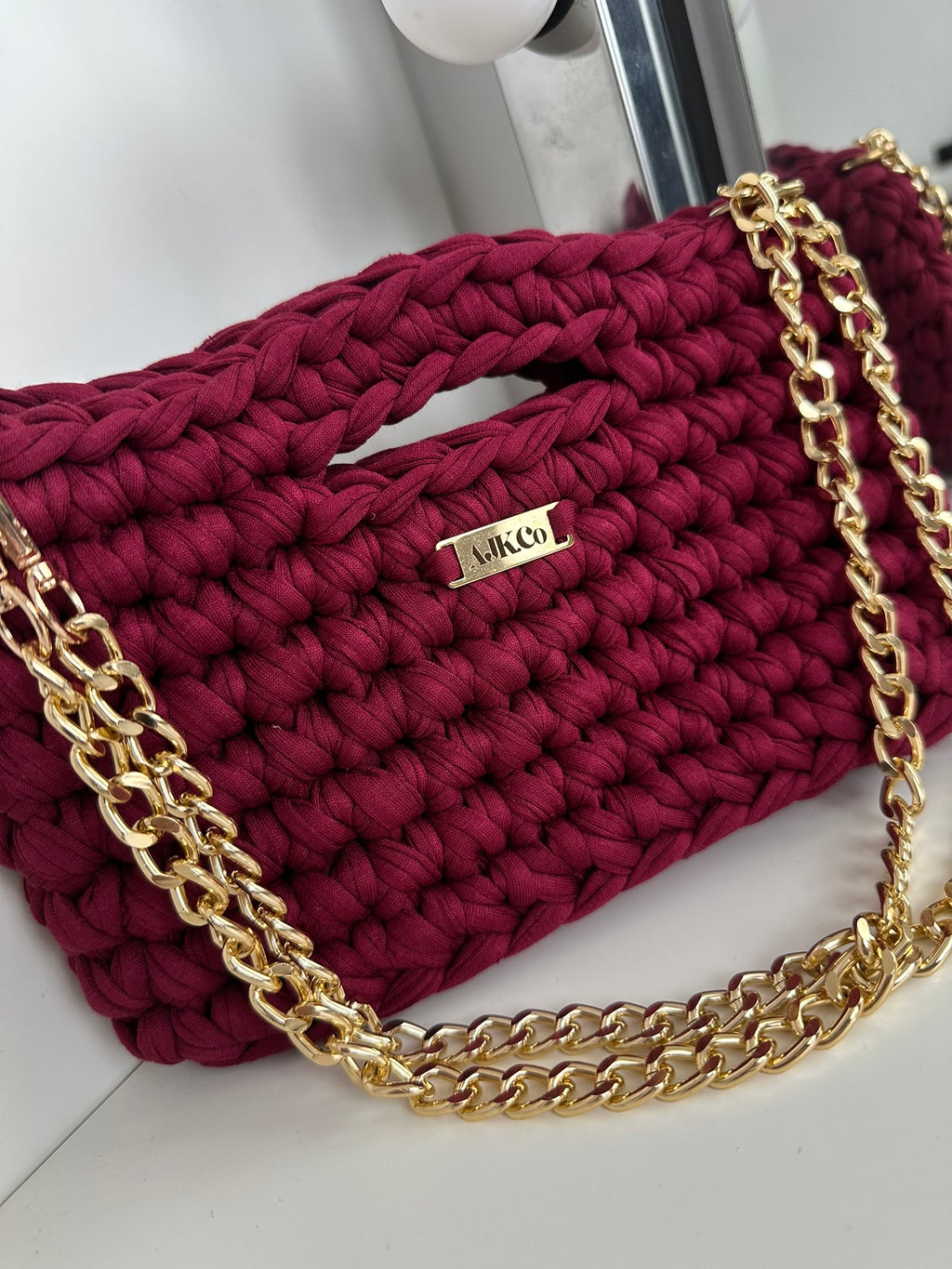 Burgundy Mini Bag